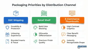 Custom hair care packaging requirements across D2C retail shelf and e-commerce channels