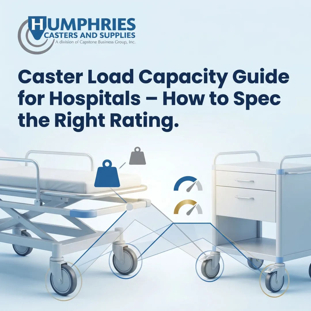 Caster Load Capacity Guide for Hospitals – How to Spec the Right Rating