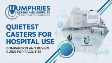 Quietest Casters for Hospital Use – Comparison and Buying Guide for Facilities