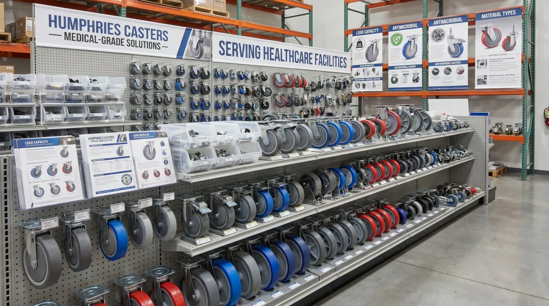 Humphries Casters medical caster product inventory for hospital facilities teams