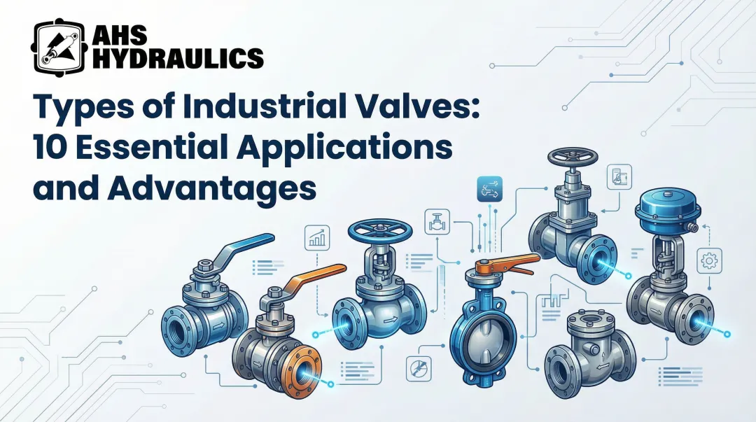 Cover image for Types of Industrial Valves: 10 Essential Applications and Advantages
