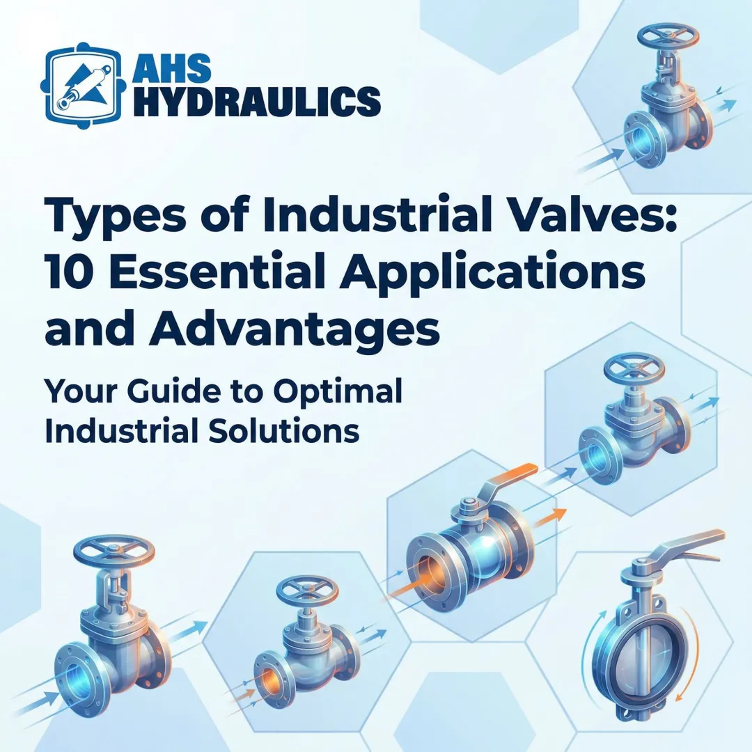 Types of Industrial Valves: 10 Essential Applications and Advantages