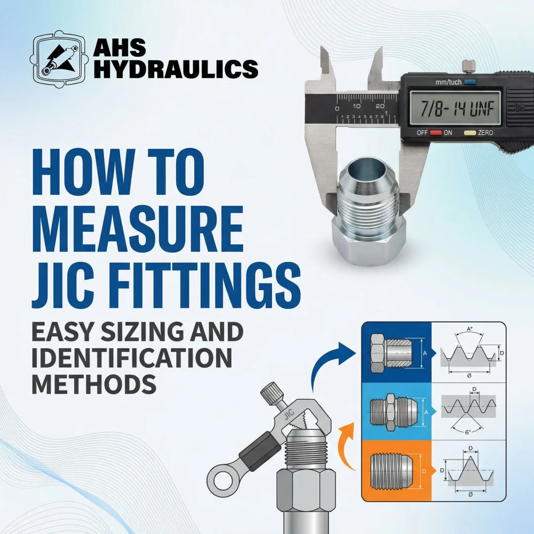 How to Measure JIC Fittings: Easy Sizing and Identification Methods