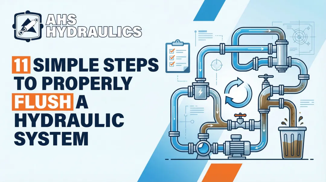 Cover image for 11 Simple Steps to Properly Flush a Hydraulic System
