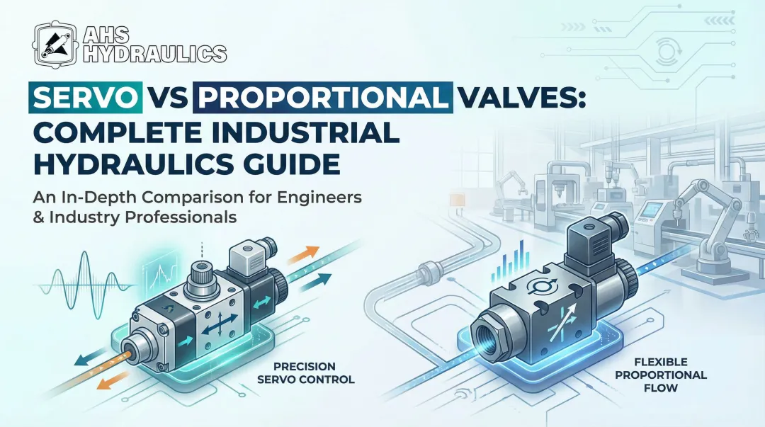 Cover image for Servo vs Proportional Valves: Complete Industrial Hydraulics Guide