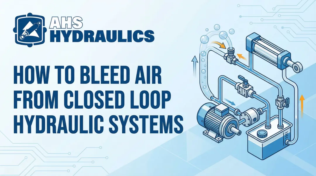 Cover image for How to Bleed Air from Closed Loop Hydraulic Systems