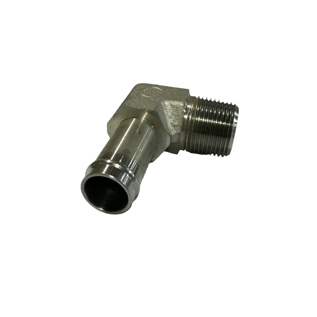 4501X12X12 | #12 Hose Barb to #12 NPT M 90 | 1/2 NPT to 3/4 Hose Fittings