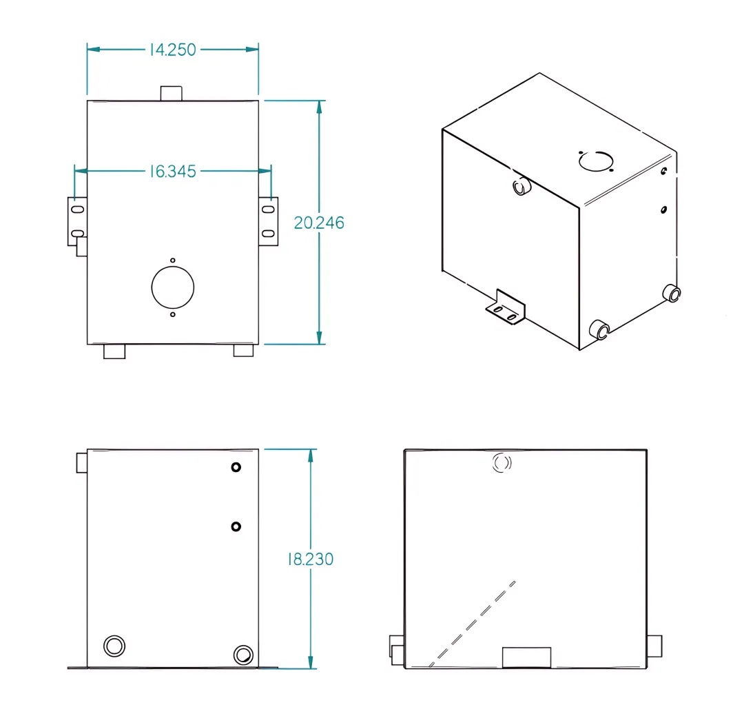Hydraulic Tank Fittings