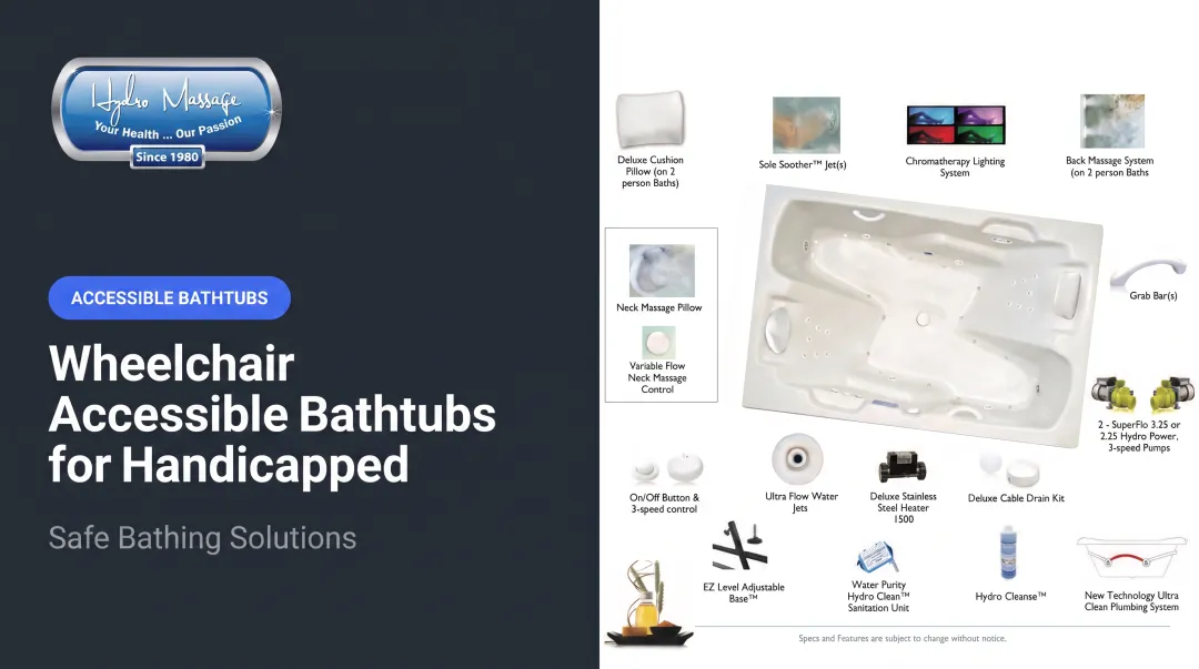 Wheelchair Accessible Bathtubs for Handicapped