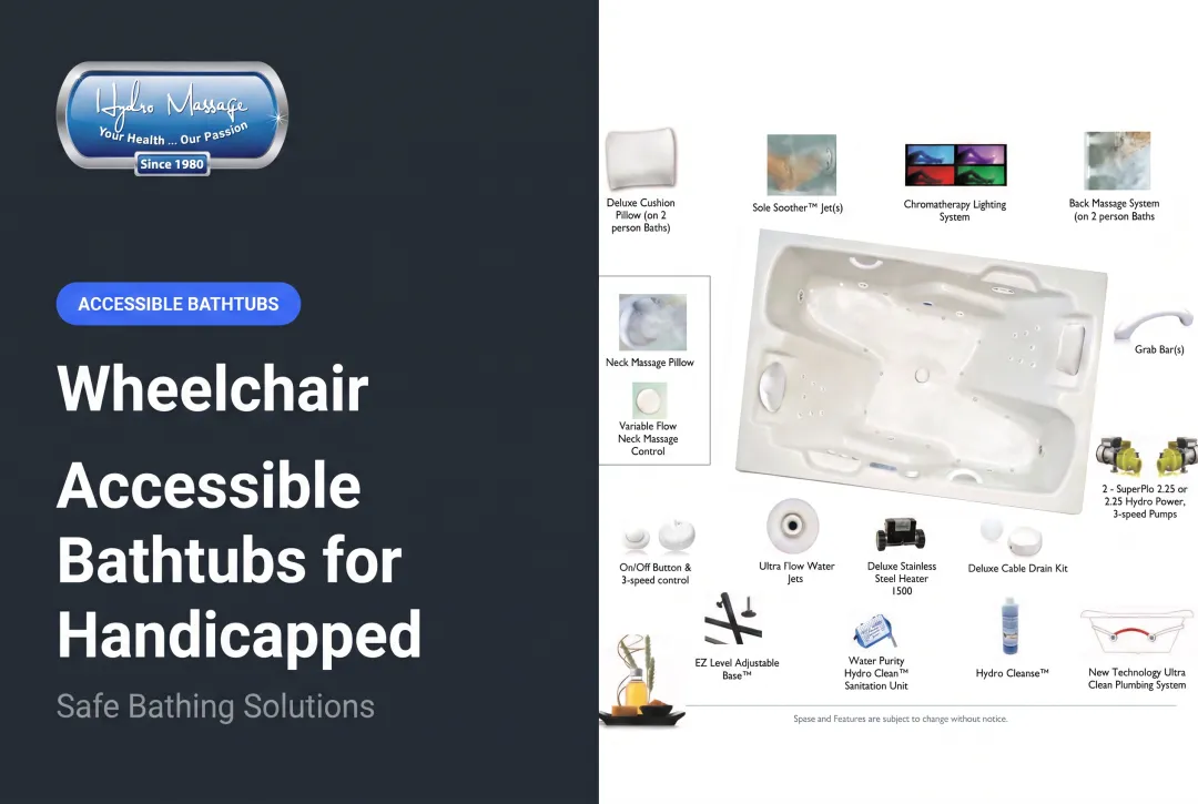 Wheelchair Accessible Bathtubs for Handicapped