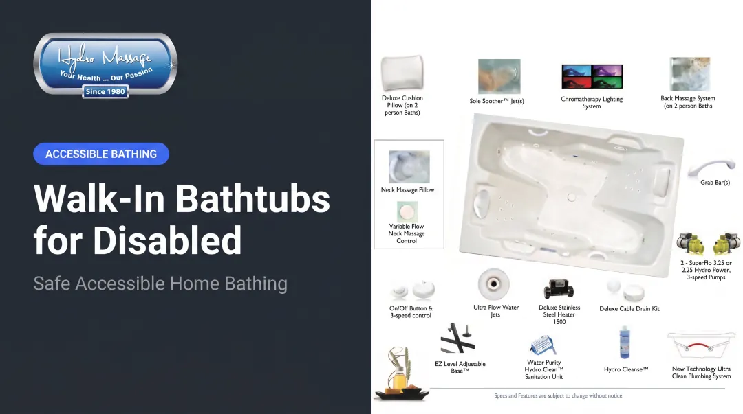 Walk-In Bathtubs for Disabled