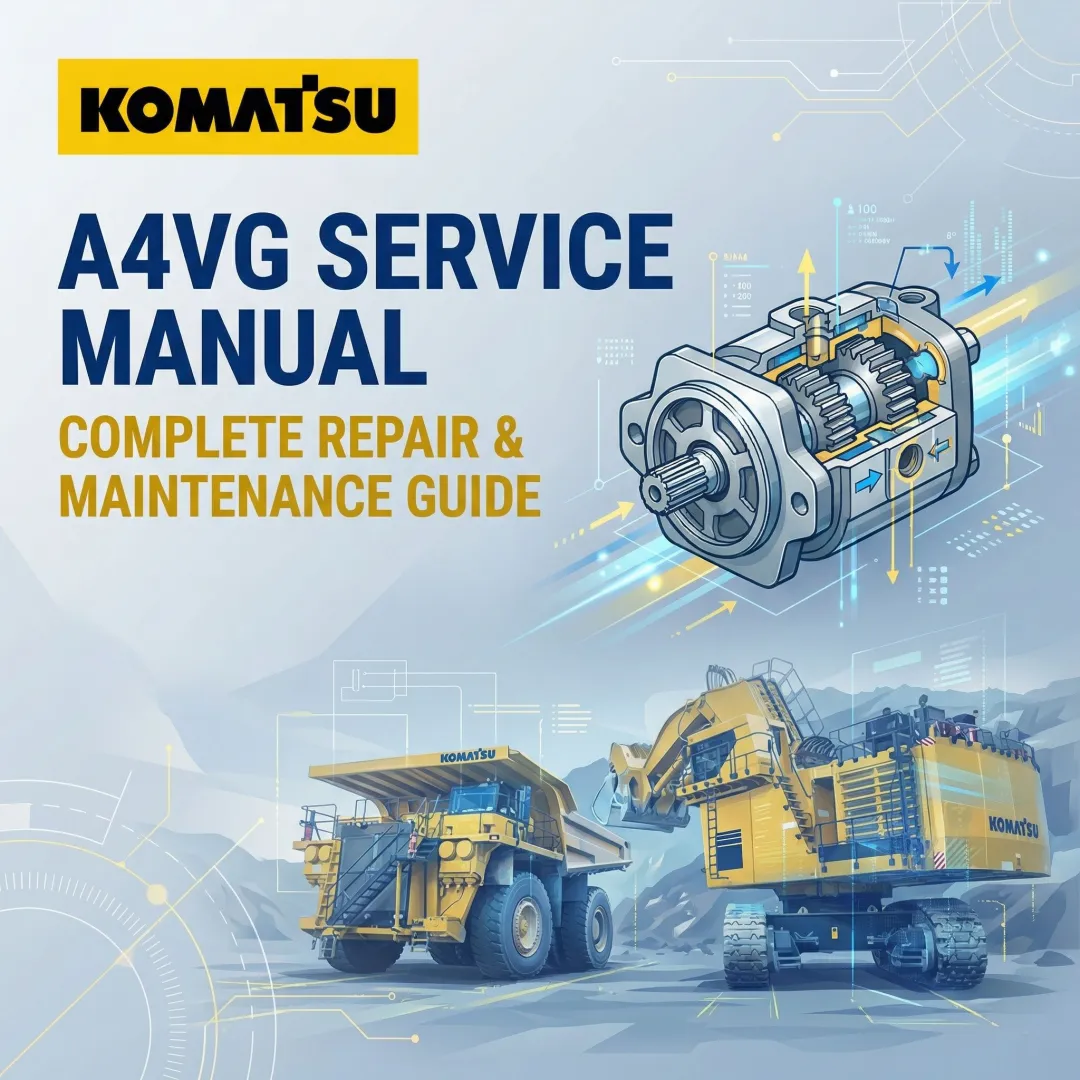 A4VG Service Manual: Complete Repair & Maintenance Guide
