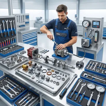 Hydraulic pump and motor repair service in University Park IL