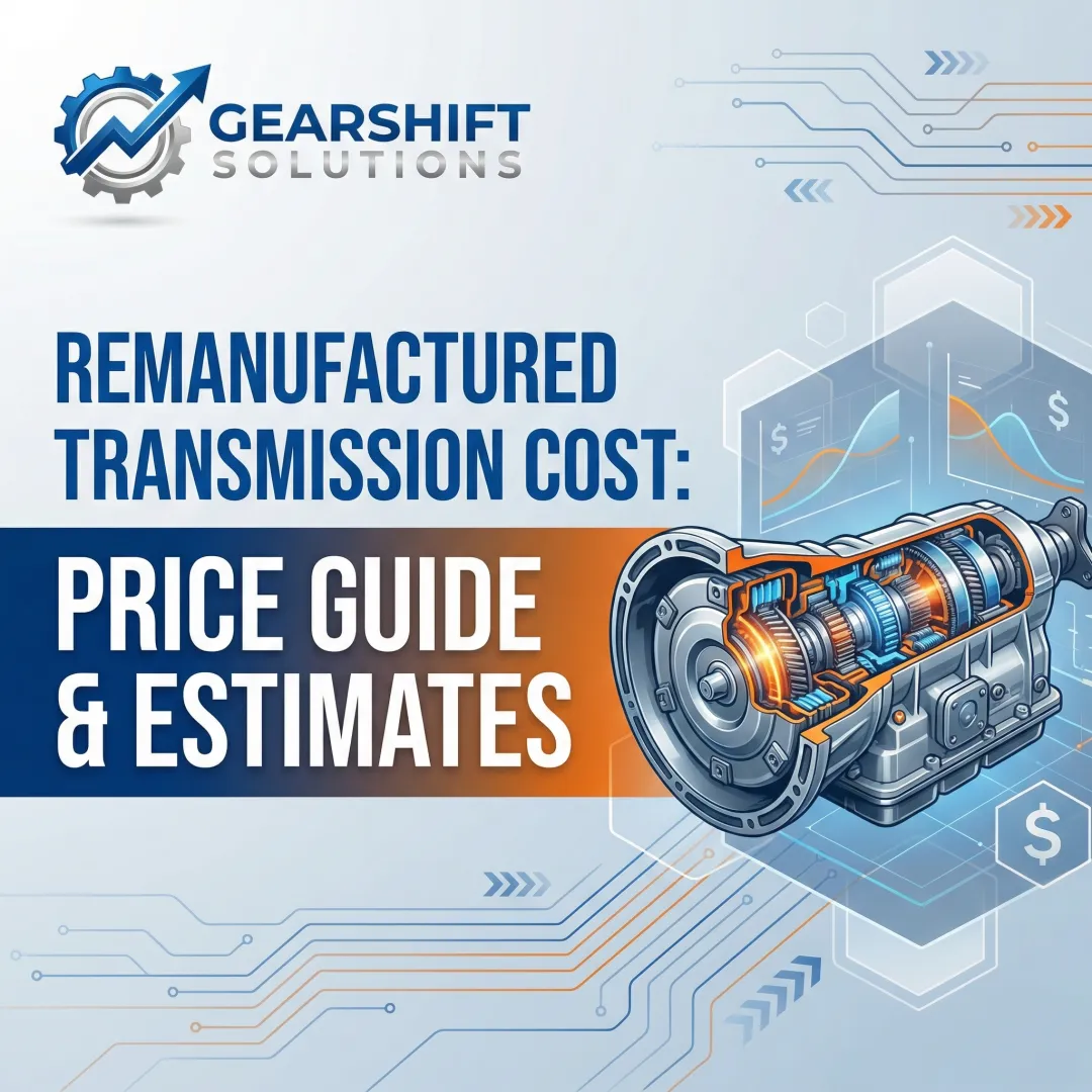 Remanufactured Transmission Cost: Price Guide & Estimates