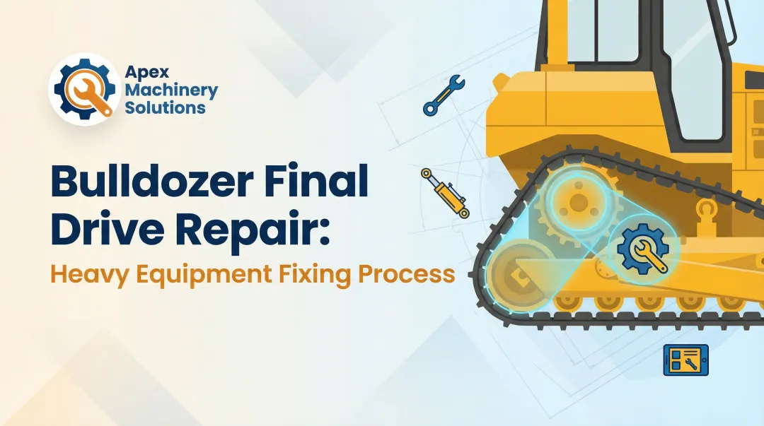 Bulldozer Final Drive Repair: Heavy Equipment Fixing Process
