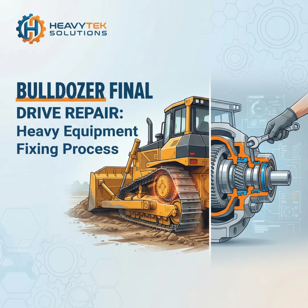 Bulldozer Final Drive Repair: Heavy Equipment Fixing Process