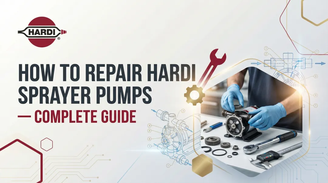 How to Repair HARDI Sprayer Pumps — Complete Guide