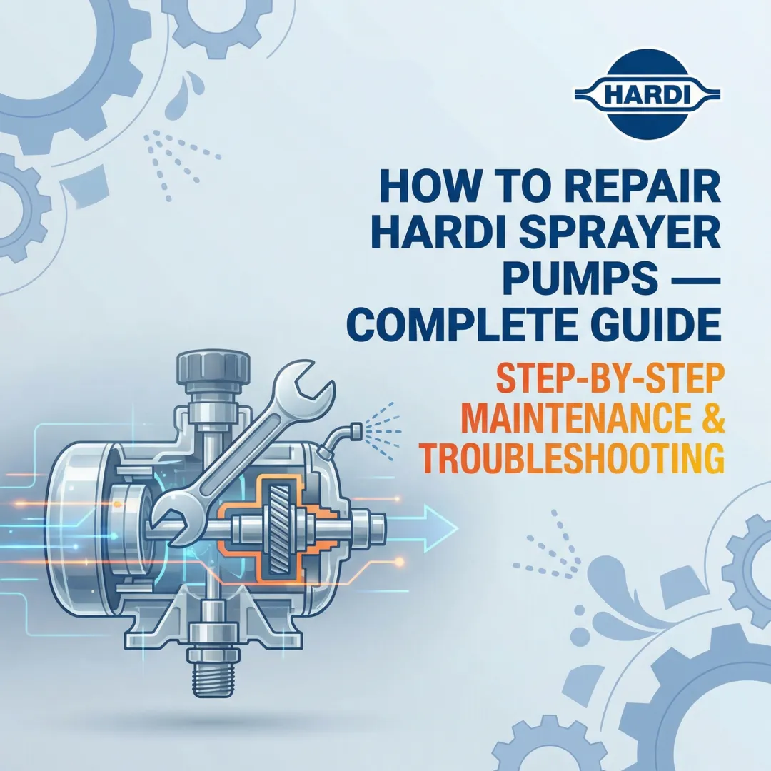 How to Repair HARDI Sprayer Pumps — Complete Guide