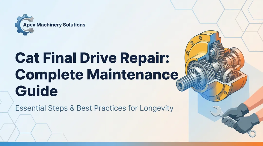 Cat Final Drive Repair: Complete Maintenance Guide