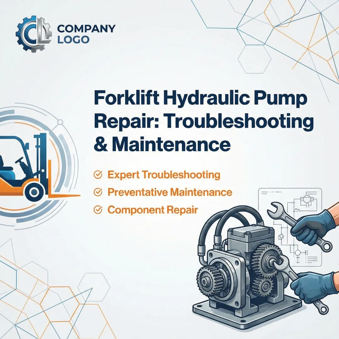 Forklift Hydraulic Pump Repair: Troubleshooting & Maintenance