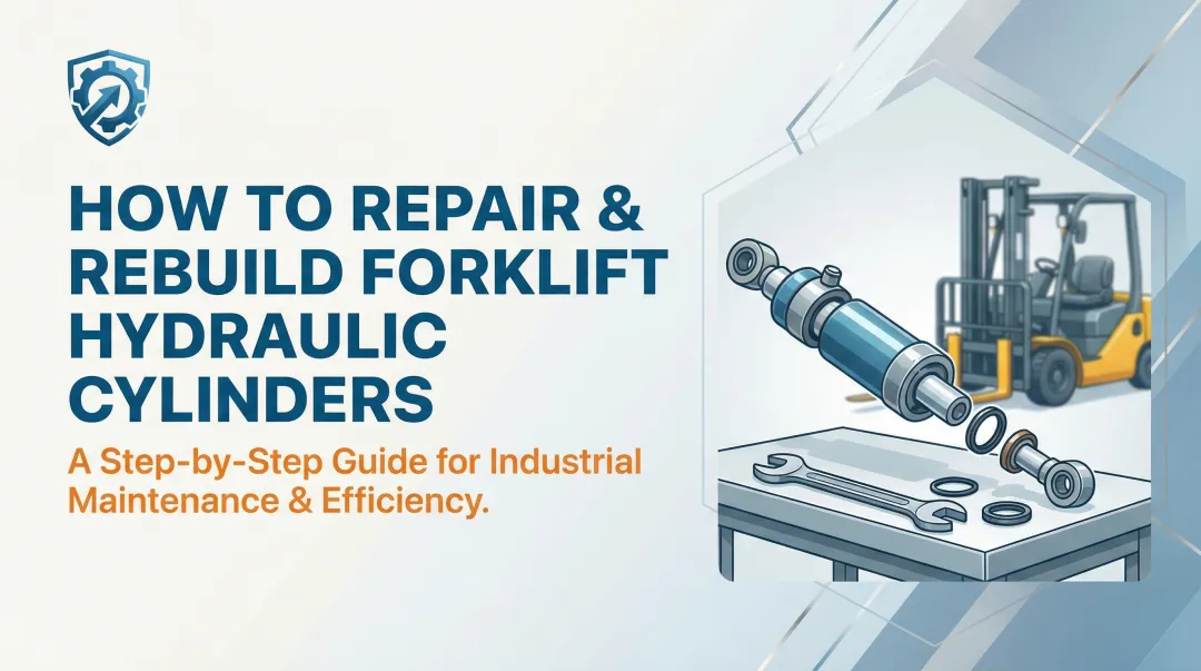How to Repair & Rebuild Forklift Hydraulic Cylinders