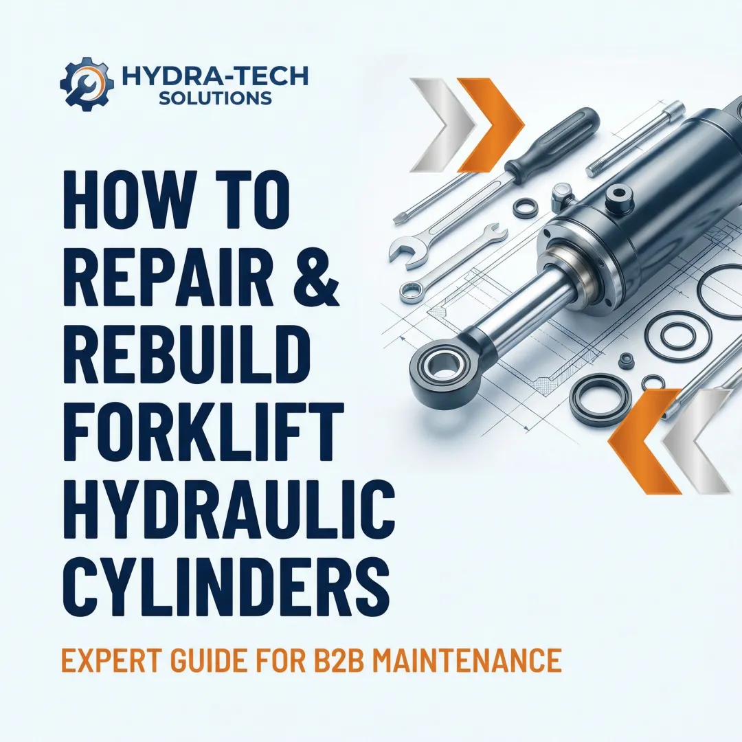 How to Repair & Rebuild Forklift Hydraulic Cylinders