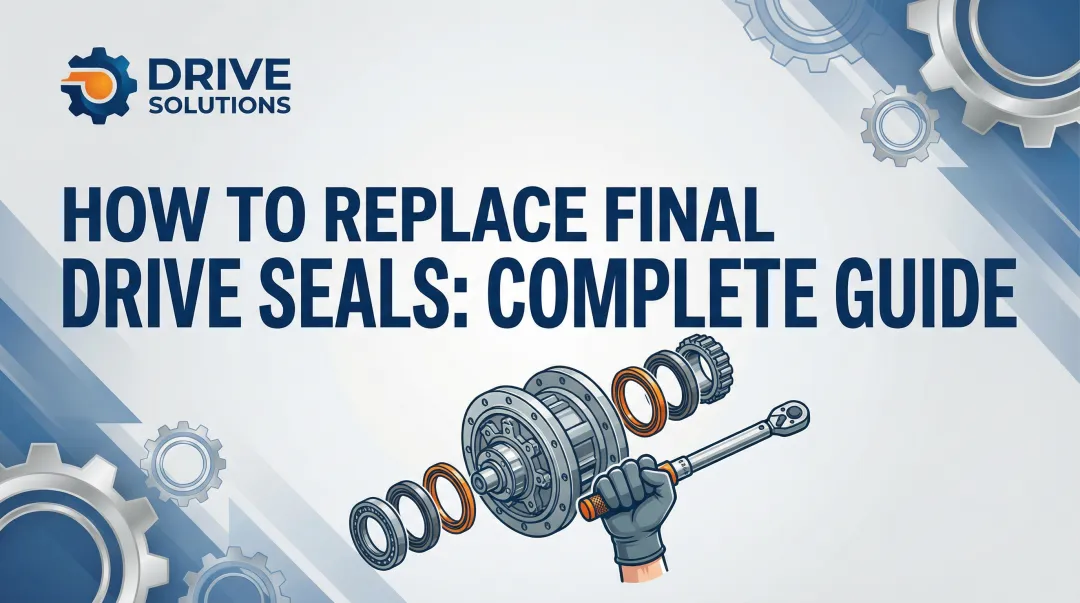 How to Replace Final Drive Seals: Complete Guide