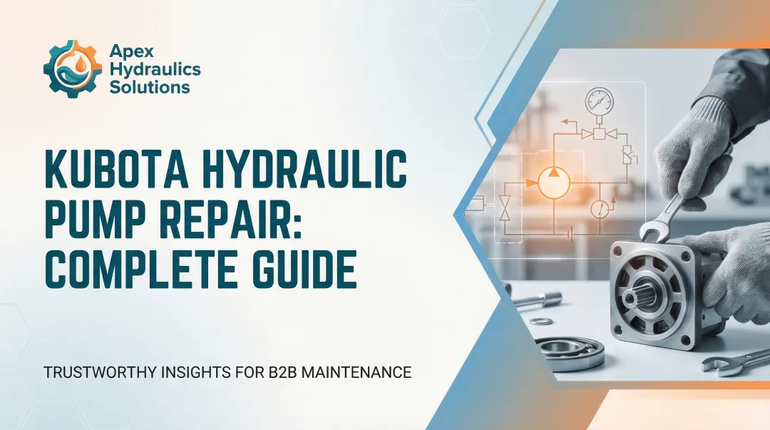 Kubota Hydraulic Pump Repair: Complete Guide
