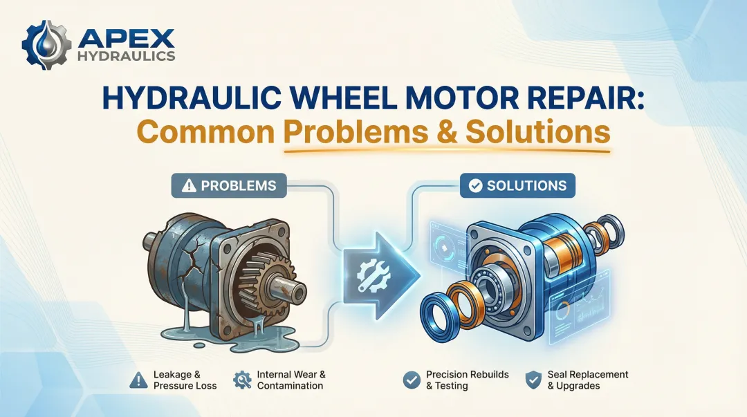 Hydraulic Wheel Motor Repair: Common Problems & Solutions