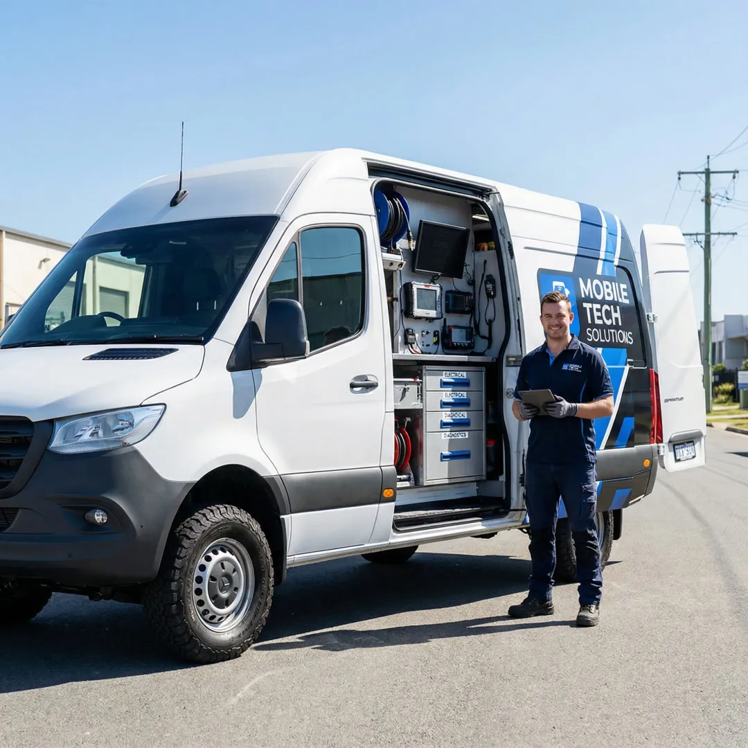 Emergency response truck with hydraulic motor repair equipment
