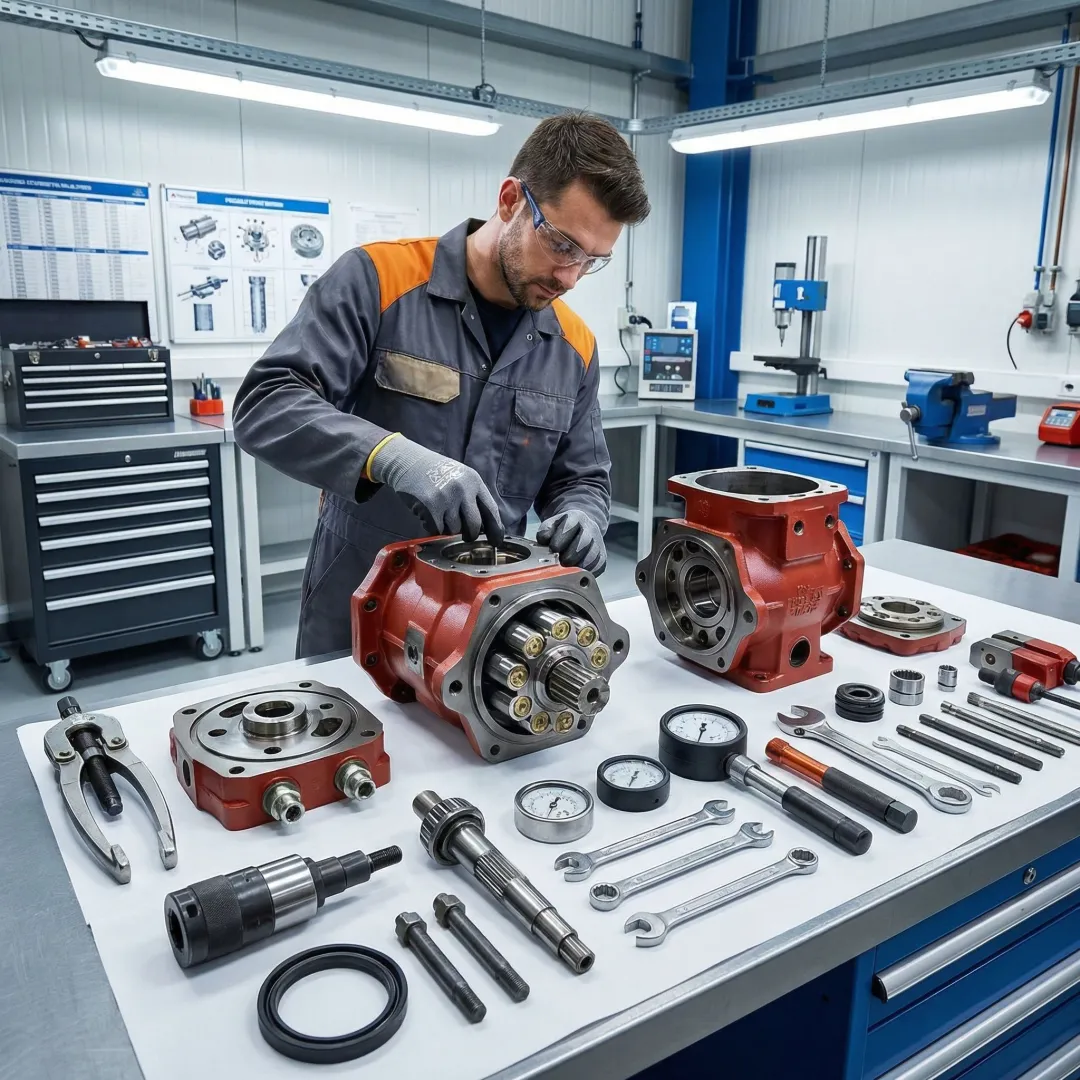 Poclain Hydraulic Motor Repair Services