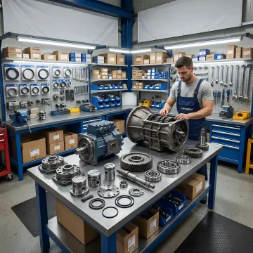 Heavy Equipment Powertrain Rebuild Services