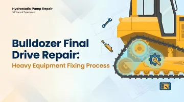 Bulldozer Final Drive Repair: Heavy Equipment Fixing Process