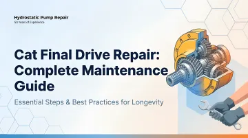 Cat Final Drive Repair: Complete Maintenance Guide