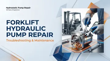 Forklift Hydraulic Pump Repair: Troubleshooting &amp; Maintenance