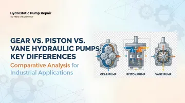Gear vs. Piston vs. Vane Hydraulic Pumps: Key Differences