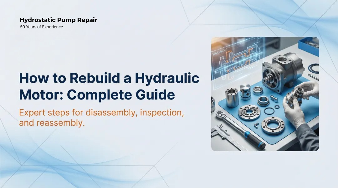 How to Rebuild a Hydraulic Motor: Complete Guide