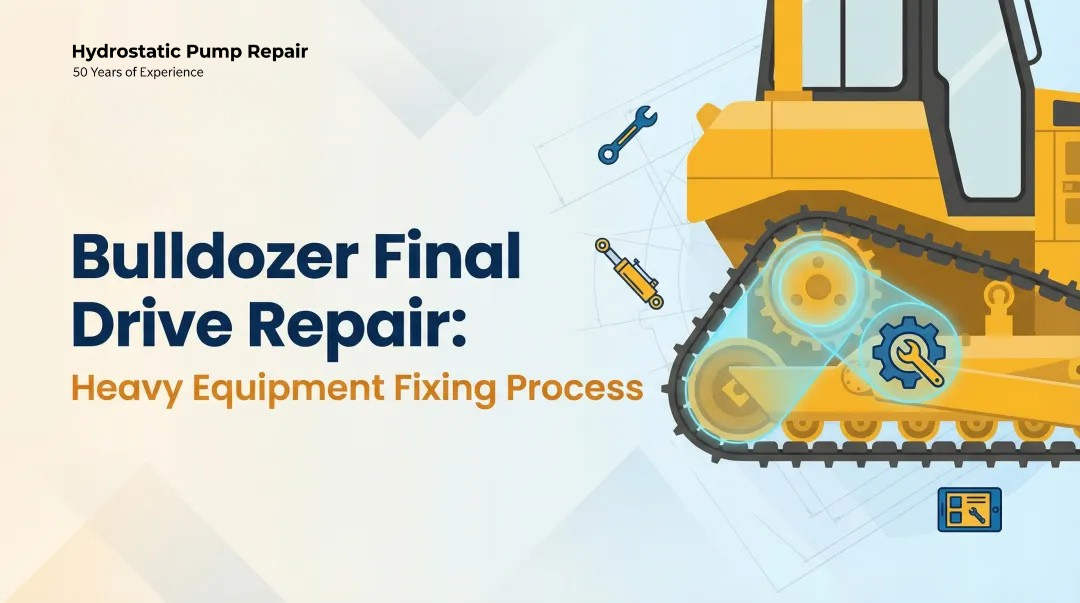 Bulldozer Final Drive Repair: Heavy Equipment Fixing Process