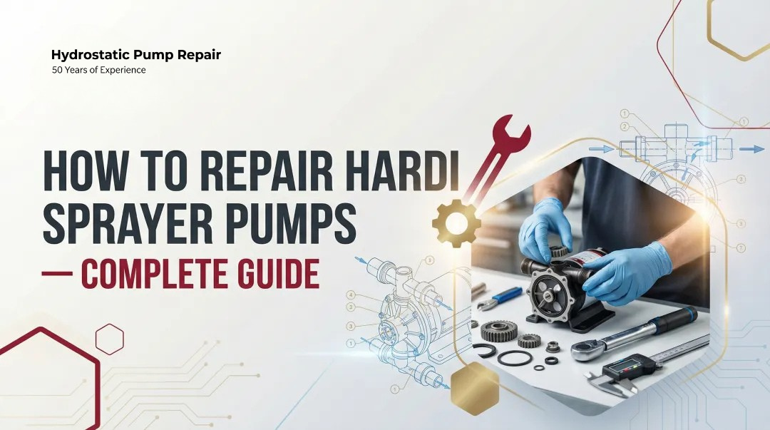 How to Repair HARDI Sprayer Pumps — Complete Guide