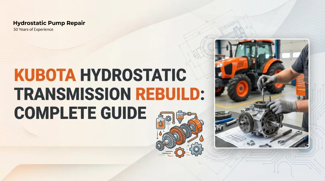 Kubota Hydrostatic Transmission Rebuild: Complete Guide