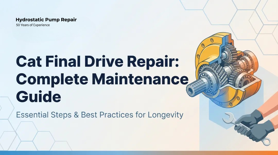 Cat Final Drive Repair: Complete Maintenance Guide
