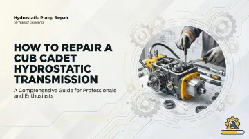 How to Repair a Cub Cadet Hydrostatic Transmission