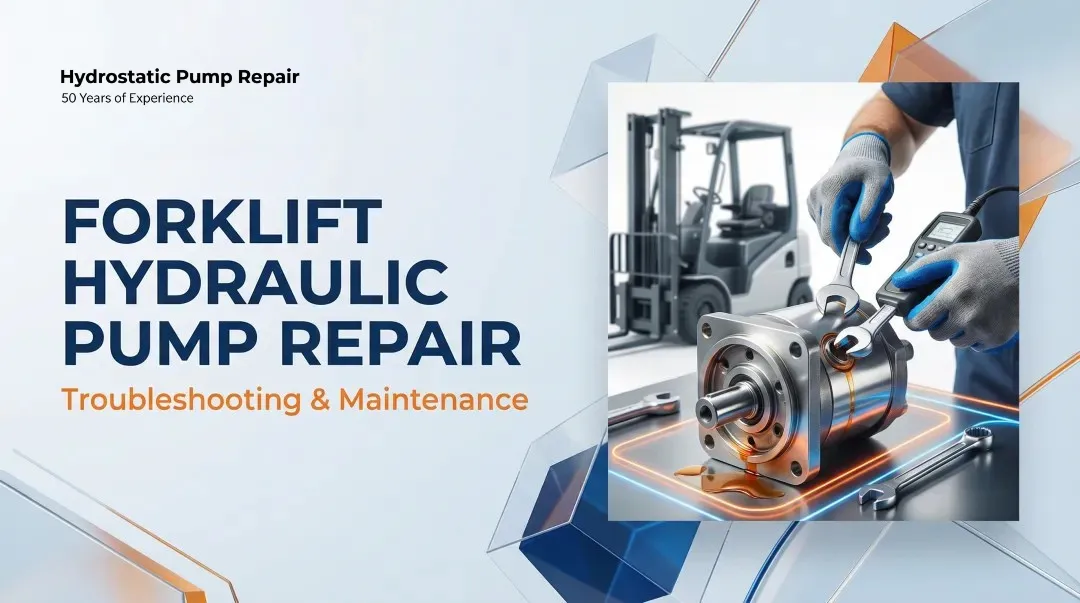 Forklift Hydraulic Pump Repair: Troubleshooting &amp; Maintenance