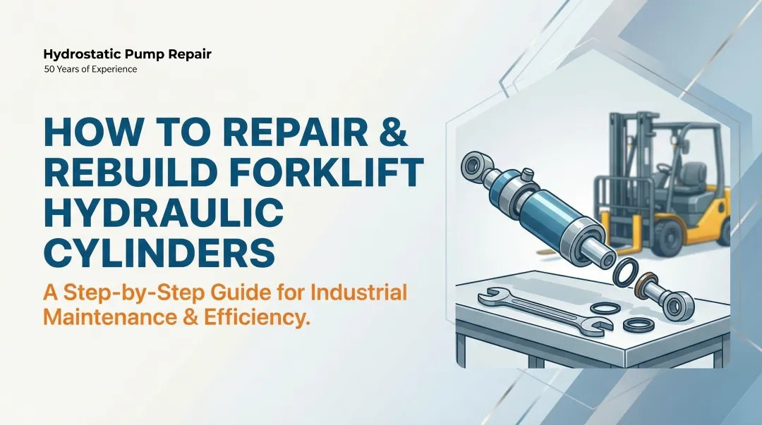 How to Repair & Rebuild Forklift Hydraulic Cylinders