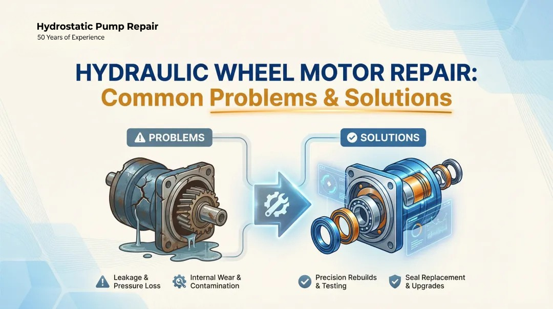 Hydraulic Wheel Motor Repair: Common Problems & Solutions
