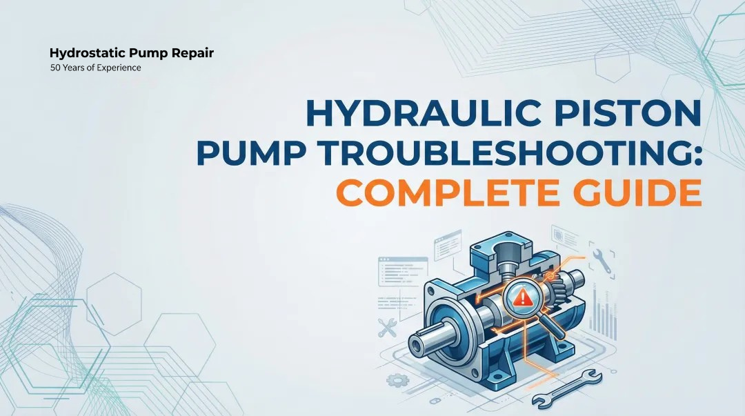 Hydraulic Piston Pump Troubleshooting: Complete Guide