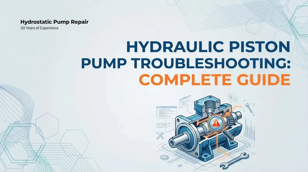 Hydraulic Piston Pump Troubleshooting: Complete Guide