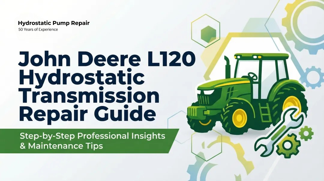 John Deere L120 Hydrostatic Transmission Repair Guide