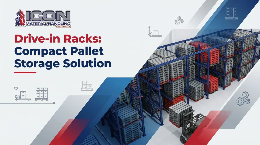 Cover image for Drive-in Racks: Compact Pallet Storage Solution