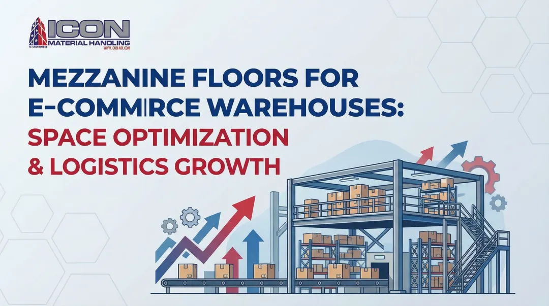 Cover image for Mezzanine Floors for E-commerce Warehouses: Space Optimization & Logistics Growth